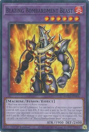 Blazing Bombardment Beast [MP25-EN406] Common / Short Print 1st Edition