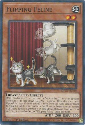 Flipping Feline [MP25-EN410] Common / Short Print 1st Edition