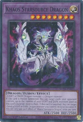 Khaos Starsource Dragon [MP25-EN413] Common / Short Print 1st Edition