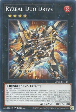 Ryzeal Duo Drive [MP25-EN439] Common / Short Print 1st Edition