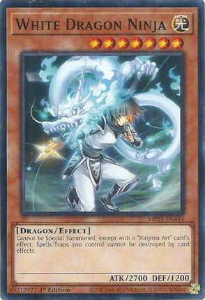 White Dragon Ninja (Common / Short Print) [MP25-EN444] 1st Edition