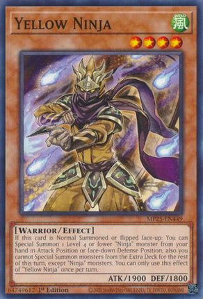 Yellow Ninja [MP25-EN449] Common / Short Print 1st Edition