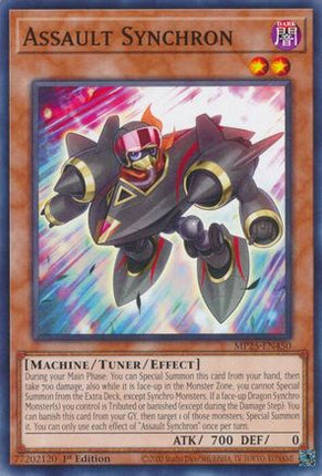 Assault Synchron [MP25-EN450] Common / Short Print 1st Edition