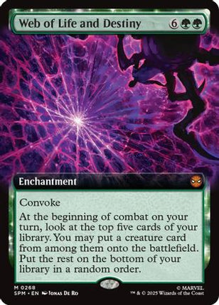 Web of Life and Destiny (Extended Art) [Marvel's Spider-Man] Foil