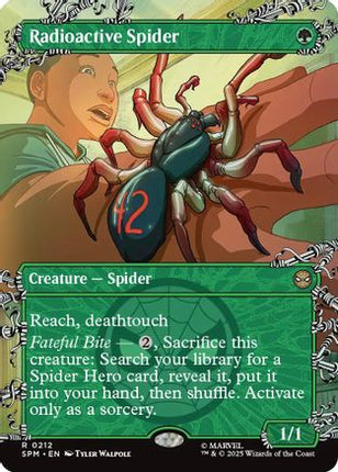 Radioactive Spider (Borderless) [Marvel's Spider-Man] Foil