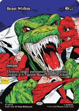 Beast Within (Borderless) [Marvel Eternal-Legal]
