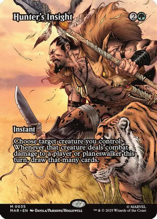 Hunter's Insight (Borderless) [Marvel Eternal-Legal]