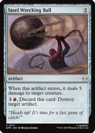 Steel Wrecking Ball [Marvel's Spider-Man] Foil