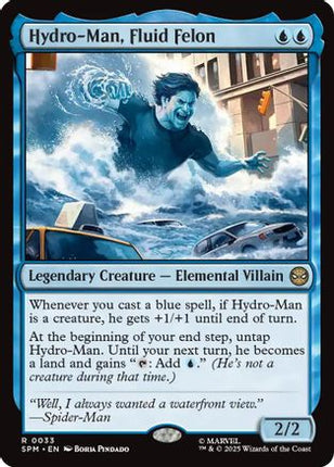 Hydro-Man, Fluid Felon [Marvel's Spider-Man] Foil