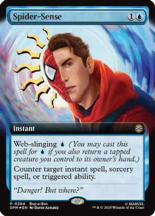 Spider-Sense (Extended Art) [Buy-A-Box Promos] Foil