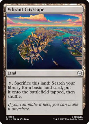Vibrant Cityscape [Marvel's Spider-Man] Foil