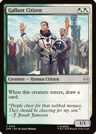 Gallant Citizen [Marvel's Spider-Man] Foil