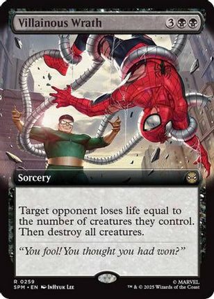 Villainous Wrath (Extended Art) [Marvel's Spider-Man] Foil