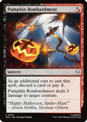 Pumpkin Bombardment [Marvel's Spider-Man] Foil