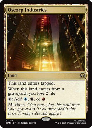 Oscorp Industries [Marvel's Spider-Man] Foil