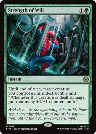 Strength of Will [Marvel's Spider-Man] Foil
