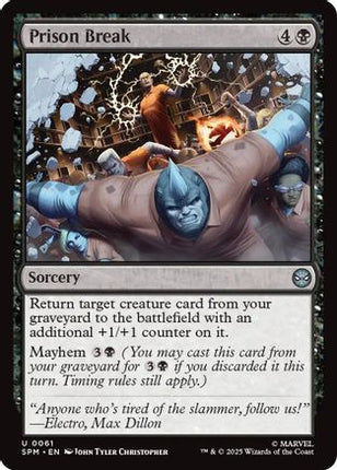 Prison Break [Marvel's Spider-Man] Foil