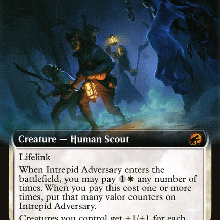 Intrepid Adversary (Extended Art) [Innistrad: Midnight Hunt]