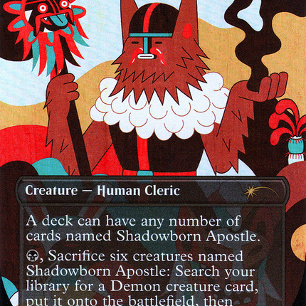 Shadowborn Apostle (Borderless) [Secret Lair Drop] Foil