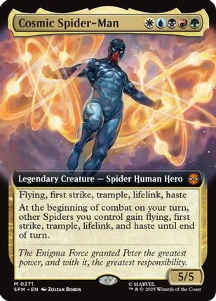Cosmic Spider-Man (Extended Art) [Marvel's Spider-Man] Foil