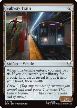 Subway Train [Marvel's Spider-Man] Foil