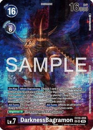 DarknessBagramon (SP) [EX10-059] [Sinister Order] Foil