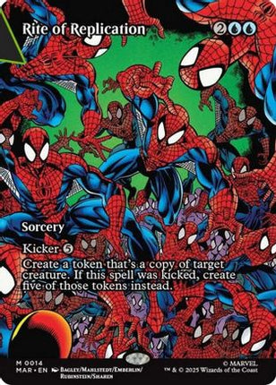 Rite of Replication (Borderless) [Marvel Eternal-Legal] Foil