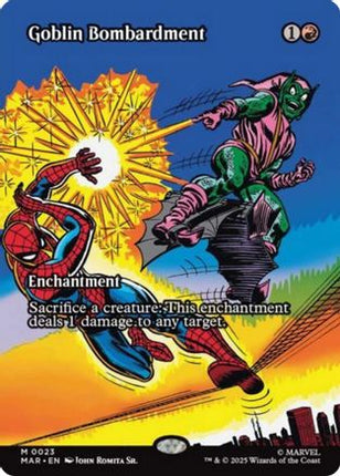 Goblin Bombardment (Borderless) [Marvel Eternal-Legal]