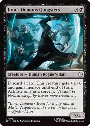 Inner Demons Gangsters [Marvel's Spider-Man] Foil
