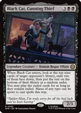 Black Cat, Cunning Thief [Marvel's Spider-Man] Foil