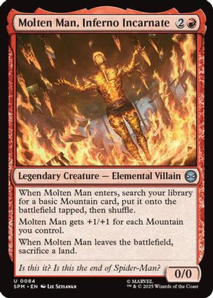 Molten Man, Inferno Incarnate [Marvel's Spider-Man] Foil