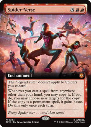 Spider-Verse (Extended Art) [Marvel's Spider-Man] Foil