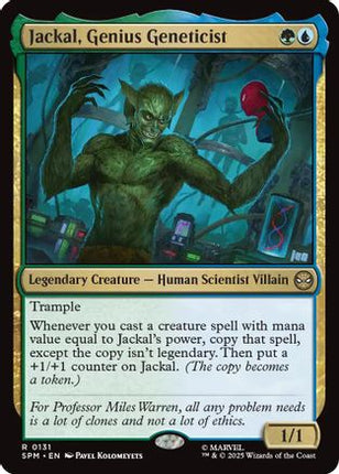 Jackal, Genius Geneticist [Marvel's Spider-Man] Foil