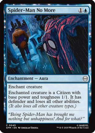 Spider-Man No More [Marvel's Spider-Man] Foil