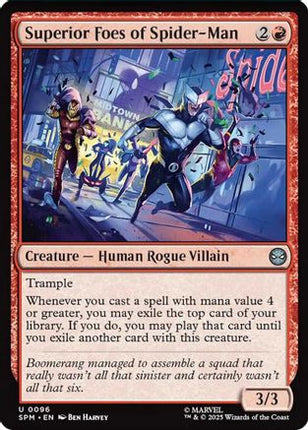 Superior Foes of Spider-Man [Marvel's Spider-Man] Foil