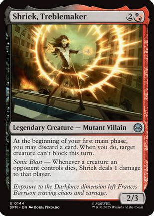 Shriek, Treblemaker [Marvel's Spider-Man] Foil