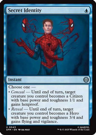 Secret Identity [Marvel's Spider-Man] Foil