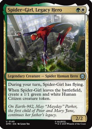 Spider-Girl, Legacy Hero [Marvel's Spider-Man] Foil