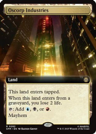 Oscorp Industries (Extended Art) [Marvel's Spider-Man] Foil
