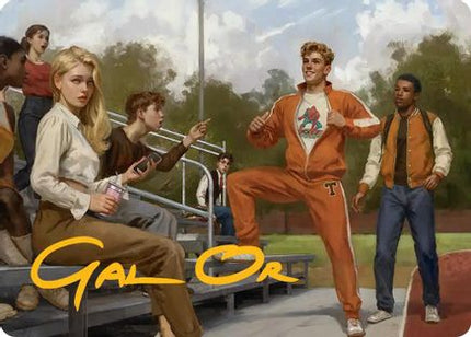 Flash Thompson, Spider-Fan Art Card (Gold-Stamped Signature) [Art Series: Marvel's Spider-Man]
