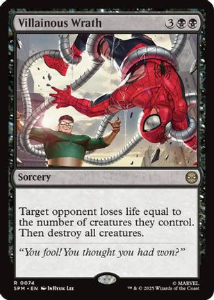 Villainous Wrath [Marvel's Spider-Man] Foil