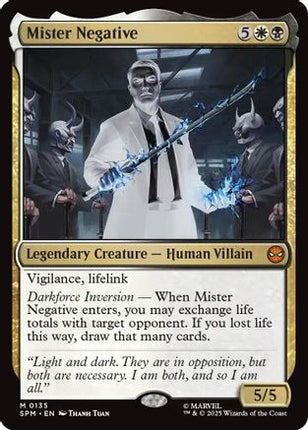 Mister Negative [Marvel's Spider-Man] Foil