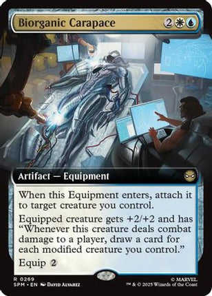 Biorganic Carapace (Extended Art) [Marvel's Spider-Man] Foil