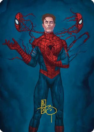 Secret Identity Art Card (Gold-Stamped Signature) [Art Series: Marvel's Spider-Man]