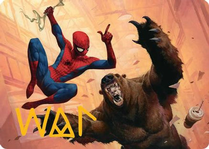 Wisecrack Art Card (Gold-Stamped Signature) [Art Series: Marvel's Spider-Man]