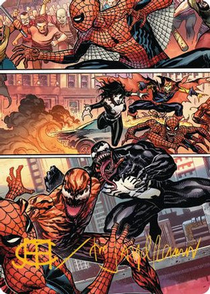 Maximum Carnage Art Card (Gold-Stamped Signature) [Art Series: Marvel's Spider-Man]