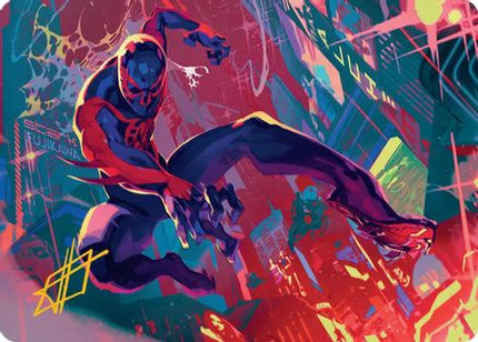 Spider-Man 2099 Art Card (Gold-Stamped Signature) [Art Series: Marvel's Spider-Man]