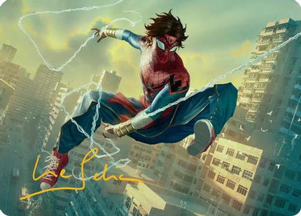 Spider-Man India Art Card (Gold-Stamped Signature) [Art Series: Marvel's Spider-Man]