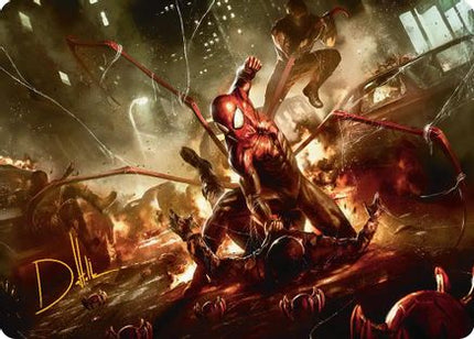 Superior Spider-Man Art Card (Gold-Stamped Signature) [Art Series: Marvel's Spider-Man]