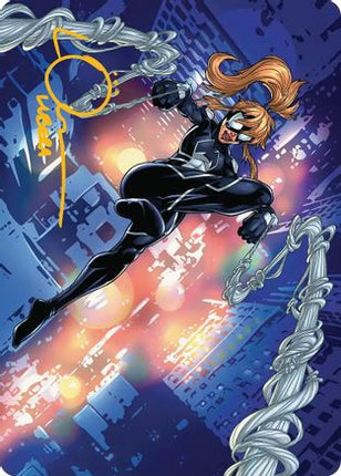 Araña, Heart of the Spider Art Card (Gold-Stamped Signature) [Art Series: Marvel's Spider-Man]